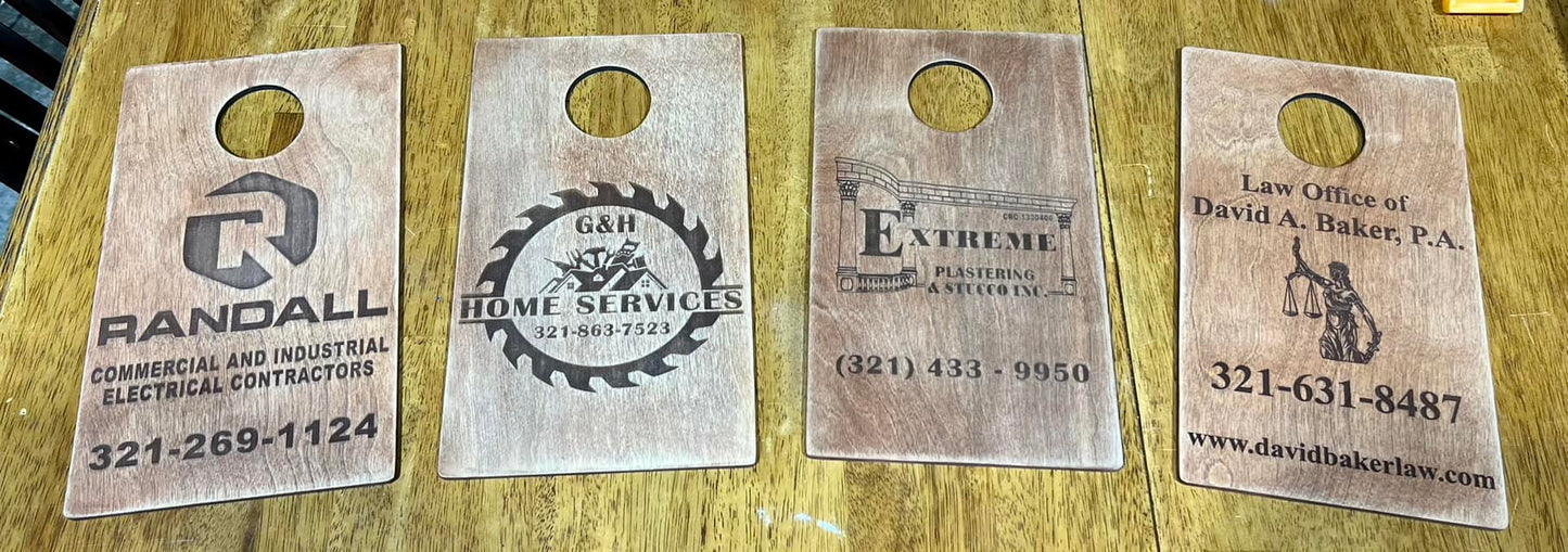 Custom Advertising Plaques