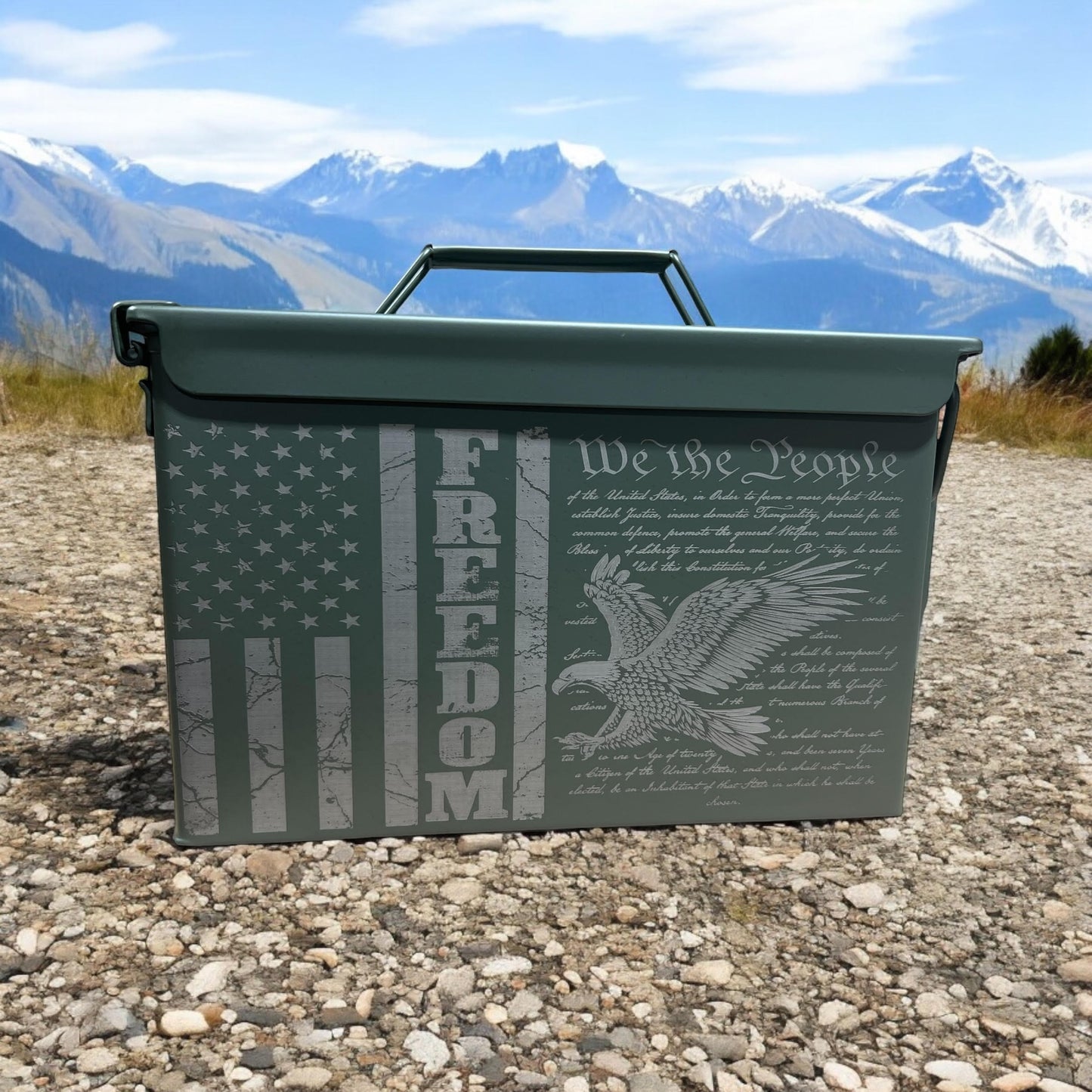 Ammo Can Engraved .50 Caliber