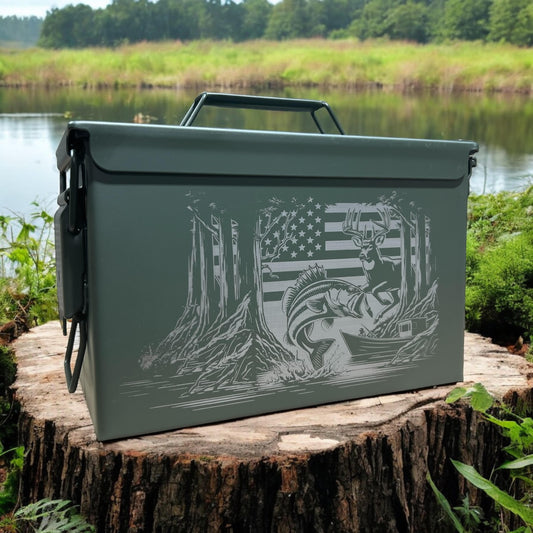 Ammo Can Engraved .50 Caliber