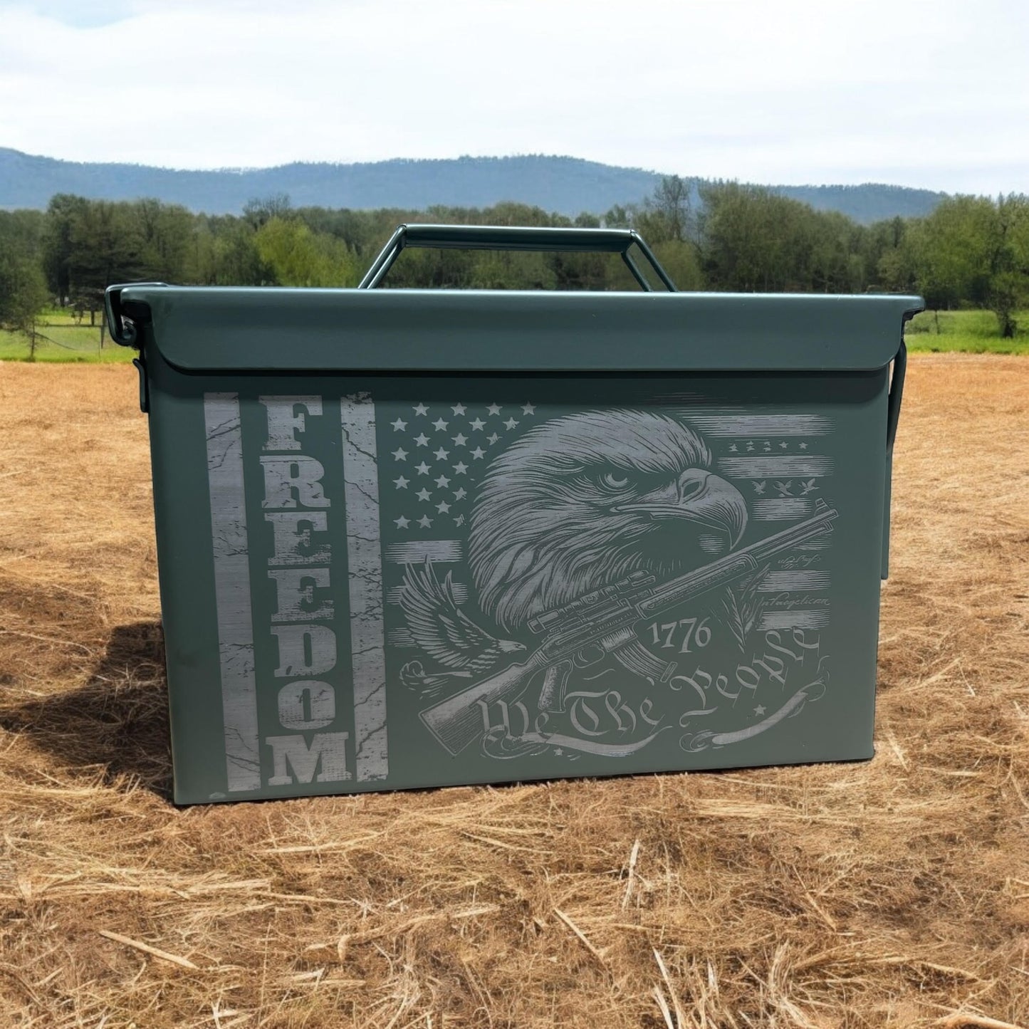 Ammo Can Engraved .50 Caliber