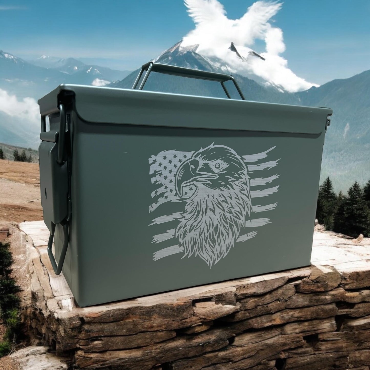 Ammo Can Engraved .50 Caliber